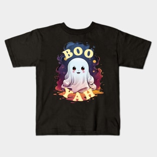 Kawaii Ghost Booyah Kids T-Shirt